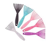 WOONEKY 8pièces Outil De Nettoyage Pour Brosse à Cheveux Nettoyeur De Peigne à Cheveux Avec Poignée Pour Salon Et Usage Domestique Aléatoires