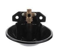 WOONEKY Abreuvoir Automatique pour Moutons et Bétail et Distributeur Eau Stable et Durable Bol Eau Noir pour Ferme Abreuvoir pour Animaux Polyvalent