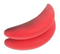 WOONEKY Accessoire Décoratif Poisson D'avril Grosse Bouche Rouge en Caoutchouc Léger et Confortable pour Fêtes Costumées et Cosplay Amusant