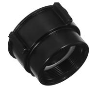 WOONEKY Adaptateur pour Vanne IBC 75mm Filetage Grossier vers 2 Pouces Filetage Fin en Plastique Joint D'étanchéité Épais pour Irrigation de Jardin et Transfert D'huile