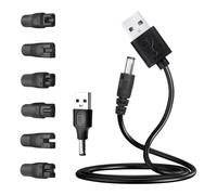 WOONEKY Adaptateur USB de Charge et Câble de Remplacement pour Rasoirs Électriques et Accessoires de Toilettage, Câble en Cuivre et Pbt, Solution de Charge Solide pour Salon et Domicile
