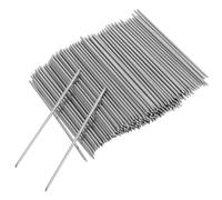 WOONEKY Aiguilles en Acier Double Pointe 1mm X 47mm pour Support de Poupée Crochet, 200 Pièces pour Base Stable D'exposition, Accessoires DIY pour Figurines en Feutrine, Usage Maison