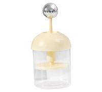 WOONEKY Appareil de Nettoyage du Visage Mousseur Manuel Orange, Flacon-presse Portable Multifonction pour Soins Peau, Usage Domestique et Voyage, Structure Simple Facile à Nettoyer