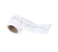 WOONEKY Autocollant Règle Sourcils Jetable Adhésif Mesureur Sourcil Pratique Pour Dessin Maquillage Peau Sensible