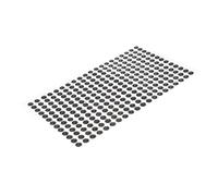 WOONEKY Autocollante 234 Pièces 5 MM Acrylique DIY Décoration Multisupports Adhésif pour Bricolage Maison