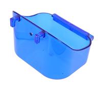 WOONEKY Bac à Oiseaux Suspendu de Qualité Boîte pour Oiseaux Accessoire Pratique pour Perroquets de Cage Facile à Nettoyer Utiliser Stress