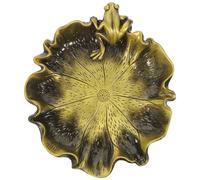 WOONEKY Bac Encre Calligraphie Chinois Métal Vintage Multifonction Plateau Léger pour Calligraphie et Peinture à Encre Décoration Créative pour Maison et École