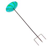 WOONEKY Bain d'oiseaux Décoratif Multifonctionnel en Fer Forgé Peint, Bol pour Bain Et Mangeoire à Oiseaux D'extérieur, Jardin Et Terrasse, Usage Extérieur, Amateur De Nature Et Ornithologie