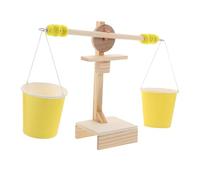 WOONEKY Balance Pan Empilable DIY pour Garçon Fille Outil Scientifique Éducatif Stem pour Projets de Classe Échelle de Mesure des Poids et Solides Kit Expérimentation Pratique pour