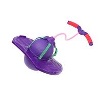 WOONEKY Balle Sauteuse Gonflable pour Garçon Fille avec Poignées Ergonomiques Sportif pour Activités Intérieures et Extérieures Équipement de Fitness et Pédale Couleur Couleur Aléatoire