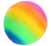 WOONEKY Ballon de Plage Arc Ciel pour Garçon Fille Balle Gonflable PVC Colorée de Jeu Extérieur et Intérieur pour Fêtes et Activités Plein Air