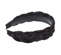 WOONEKY Bandeau Tressé Pour Femmes Perruque Synthétique Tresse Cheveux Accessoire Coiffure
