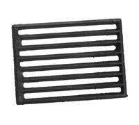 WOONEKY Barbecue Rectangulaire Fer Résistant à Haute Température de Feu Fonte pour Bûches Support Robuste pour Grillades Extérieures Épaissie Accessoire Polyvalent pour Barbecue et