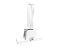 WOONEKY Base de Chargement Double pour Manettes de Jeu Switch, Station de Recharge de Bureau Antidérapante avec Indicateur Lumineux, Compatible Accessoires Console, Couleur Blanche
