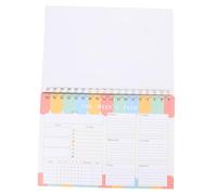 WOONEKY Bloc-notes Planificateur Hebdomadaire Détachable Mémo Pratique pour Bureau et Maison Tâches Journalières et Agenda Portable
