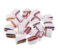 WOONEKY Bobines de Papier Buccal Colorées 24 Pièces, Accessoires de Magie pour Tours de Scène, Papier à Spirales Multicolores pour Représentation Scénique, Amusant pour Spectacles et