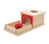 WOONEKY Bois Éducatif Parent Garçon Fille Boîte Interactive avec Balle Jeu Créatif pour Développement Social et Apprentissage des Garçon Fille