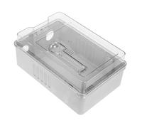WOONEKY Boîte de Jonction Électrique Étanche Plastique Transparent Coffret de Distribution Robuste avec Fenêtre de Contrôle Protection Circuit Breaker pour Usage Intérieur et Extérieur