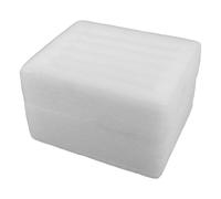 WOONEKY Boîte de Rangement Multifonctionnelle en Mousse à 5 Compartiments, 27 X 21,5 X 16 Cm, Support pour Organiseurs de Bureau, Étui Antichoc pour Téléphones et Tablettes, pour Bureau