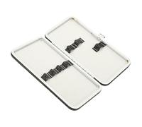 WOONEKY Boîte De Rangement Pour Pinces À Cils, Organiseur Pour Extensions De Cils, Boîte De Rangement Pour Pinces, Étuis De Rangement Pour Pinces, Étui Pour Pinces, Organiseur Antichoc