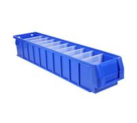 WOONEKY Boîte de Rangement pour Visserie et Composants Abs avec Compartiments Amovibles Mallette Organisation pour Atelier Garage et Bureau Compacte pour Accessoires