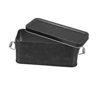 WOONEKY Boîte De Rangement Vintage Avec Couvercle Et Organiseur Contenants En Forme De Biscuits À LED Antiques De Bonbons Boîte À Bonbons Portable Rétro