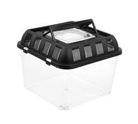 WOONEKY Boîte De Reproduction pour Reptiles Transparente Habitat Pratique pour Araignées Et Serpents Compacte avec Aérations pour Sain