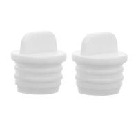 WOONEKY Bouchon Étanche en Caoutchouc Lot de 2 pour Seau à Vidange de Serpillière, Petit Bouchon Pratique, Adapté aux Cuisines Commerciales et Salles de Bains