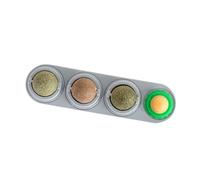 WOONEKY Boule de Cataire Rotative pour Chat Gris Stimule et Évite Rayures Snack pour Chat et Chaton Renforce Entre Votre Animal