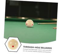 WOONEKY Boule Dentraînement à Travers pour Billard et Outil de Correction de Geste pour Amélioration Précision Au Billard