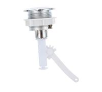 WOONEKY Bouton Chasse Eau Abs Simple Poussoir pour Réservoir Wc Petite Facile à Installer et Adapté Maison Bureau