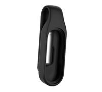 WOONEKY Bracelet Clip Silicone Noir pour Montre Connectée Housse de Protection pour Design Pratique et Sécurisé