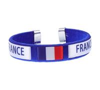 WOONEKY Bracelet De Football En Sangle Bracelet à Motif Drapeau Tissu Doux Et Accessoire Pour Fans De Football Matchs Et Festivals