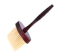 WOONEKY Brosse à Épousseter Le Cou Pour Salon De Coiffure Nettoyer Cheveux Cassés Balayer Efficacement Manche Lisse Confortable