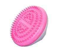 WOONEKY Brosse de Massage Drainante pour Corps et Cuisses Tonifiante et Raffermissante Stimule Circulation et Apaise Tensions Utilisation Quotidienne Sous Crème Couleur Rose