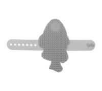 WOONEKY Brosse de Toilettage pour Chat de Poisson Gris Grattoir Vertical pour Chat D’intérieur Peigne de Massage pour Chatons à Poils Longs et Courts Fixation sur Pieds de Chaise Outil