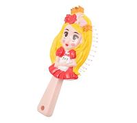 WOONEKY Brosse Démêlante Pour Garçon Fille Peigne De Coiffure Forme De Princesse Outil De Soin Pour Démêlage Sans Pour Design Mignon Et Pratique