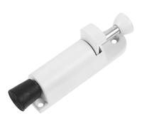 WOONEKY Butée de Porte à Coup de Pied Bloqueur de Porte en Alliage de Zinc Blanc Protection Les Dommages Facile à Installer pour Maison et Boutique