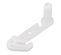 WOONEKY Butée de Porte Réfrigérateur Plastique Gauche 028, Crochet de Charnière Résistant, Accessoire Réparation Mini-frigo pour Entretien Chambres Froides et Congélateurs