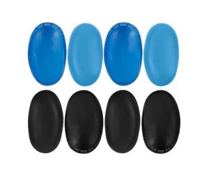 WOONEKY Cache-oreilles en Silicone pour Coloration Capillaire, 4 Paires, Protège-oreilles Doux et Confortable, pour Salon de Coiffure et Teinture des Cheveux
