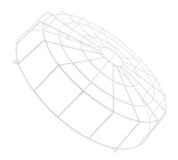 WOONEKY Cage et Protection Complète de Signalisation D'urgence en Fer Blanc Maille Soudée pour Lampe Plafonnier et Panneau de Sortie