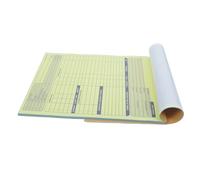 WOONEKY Carnet de Reçus de Commandes Copie Double en Papier Perforé, Design Multi-part pour Détacher Facilement les Pages, pour Restaurants et Archivage