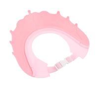 WOONEKY Chapeau de Bain pour Garçon Fille Réglable Silicone Bonnet Imperméable avec Protection Oreilles Visière Amusante pour Laver Cheveux et Baigner pour Nourrissons