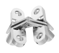 WOONEKY Charnières Invisibles Acier Inoxydable pour Portes Charnières Cachées Pliantes pour Armoires et Portes Secrètes Installation Facile Mécanisme et Design