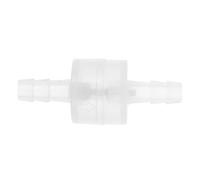 WOONEKY Clapet Anti-Retour Unidirectionnel Plastique Translucide 6 Mm pour Pompe à Air Aquarium, Dispositif Anti-refoulement Résistant à L’Huile L’Ozone, Accessoire de Vanne de Contrôle