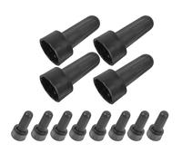 WOONEKY Clés pour Douilles E26 12 Pièces Outil d'Extraction Retrait de Bague de Douille Filetée Poignée Ergonomique Accessoire pour Fixation et Démontage de Bagues d'Abat-Jour Kit