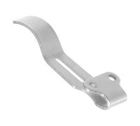 WOONEKY Clip de Poche Compact en Acier Inoxydable 304 Finition Stonewashed Clip de Ceinture Vis Pince Métallique Portable Légère pour Usage Quotidien Randonnée Camping et Activités