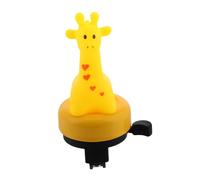 WOONEKY Cloche Garçon Fille Adorable Motif Cerf Jaune Sonnette Garçon Fille Avertisseur Sonore Fort et Accessoire Durable pour Trottinette et Draisienne