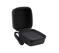 WOONEKY Coffret De Rangement Huiles Essentielles 7 Compartiments 5 ML Paquet De Transport Eva Noir Rigide Étui Protection Antichoc pour Voyage Et Usage Quotidien