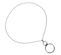 WOONEKY Collier Loupe Portable pour Seniors et Adultes Pendentif Loupe Pratique et Cadeau pour Lecture Artisanat et Inspection